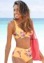 Sunseeker Highwaist-bikinibroekje Modern met een bloemmotief - Thumbnail 1