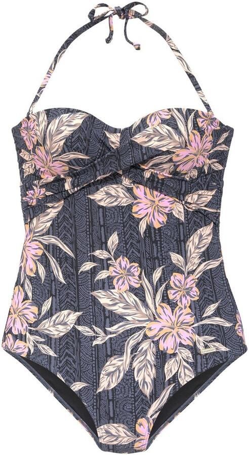 Sunseeker Badpak met grafisch-bloemig patroon - Foto 3