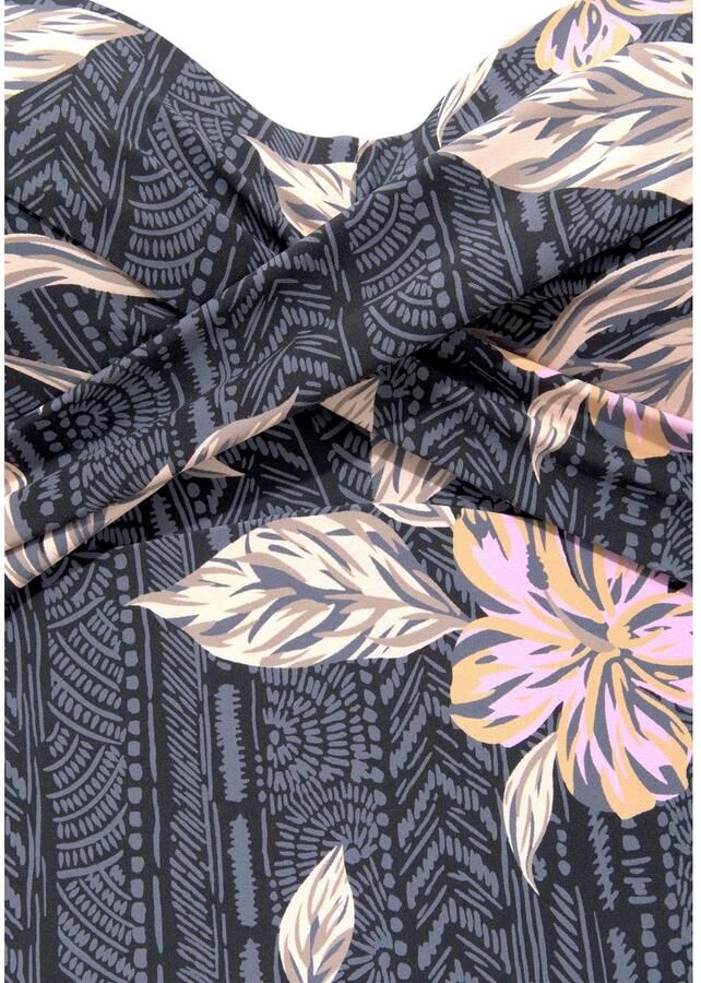 Sunseeker Badpak met grafisch-bloemig patroon