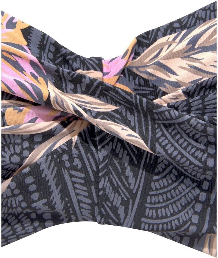 Sunseeker Bandeaubikini met grafisch-bloemig patroon