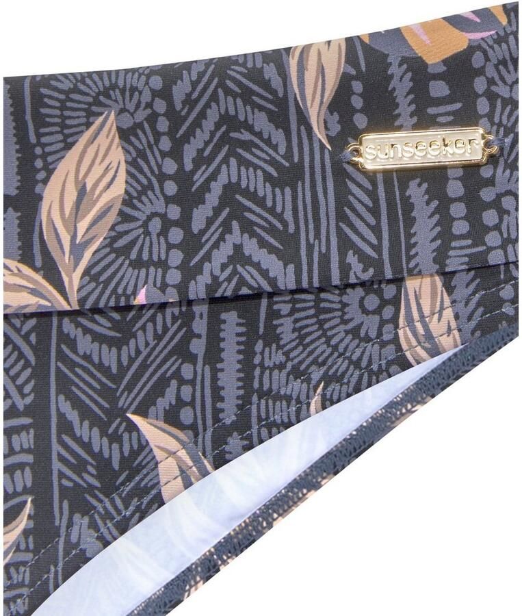 Sunseeker Bandeaubikini met grafisch-bloemig patroon - Foto 2