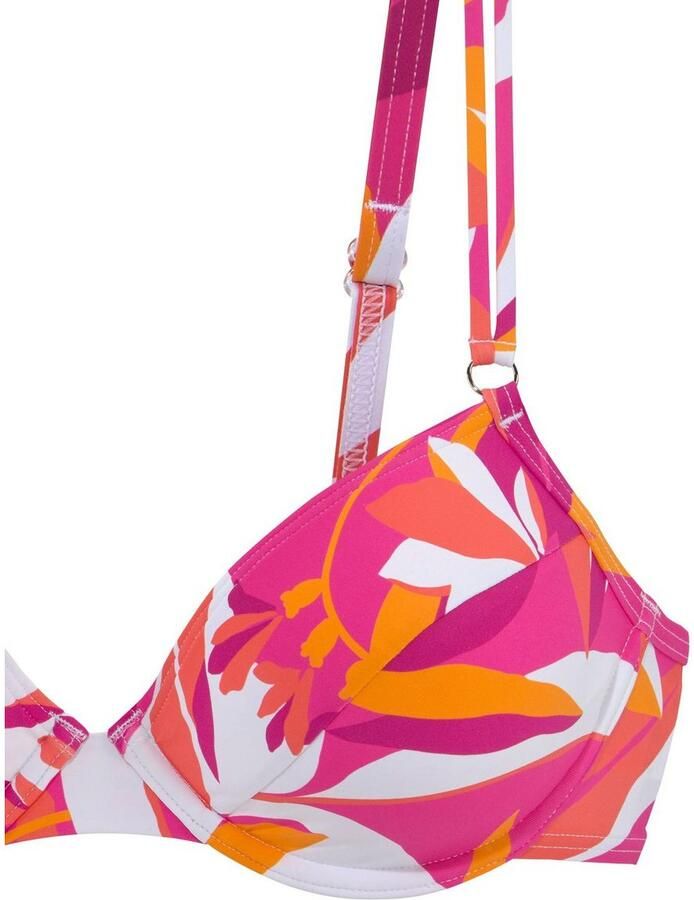 Sunseeker Beugelbikini Allis met sierringetjes aan de top