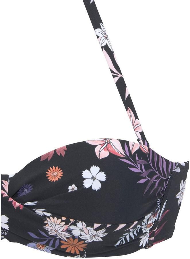 Sunseeker Beugelbikinitop in bandeaumodel Bettie in wikkel-look