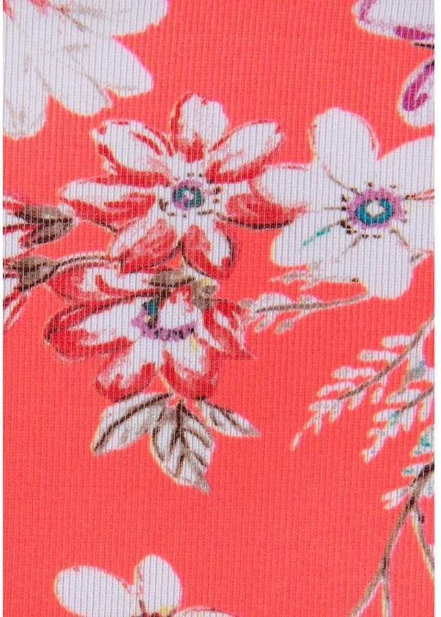 Sunseeker Beugelbikinitop in bandeaumodel Ditsy met gehaakt randje - Foto 4