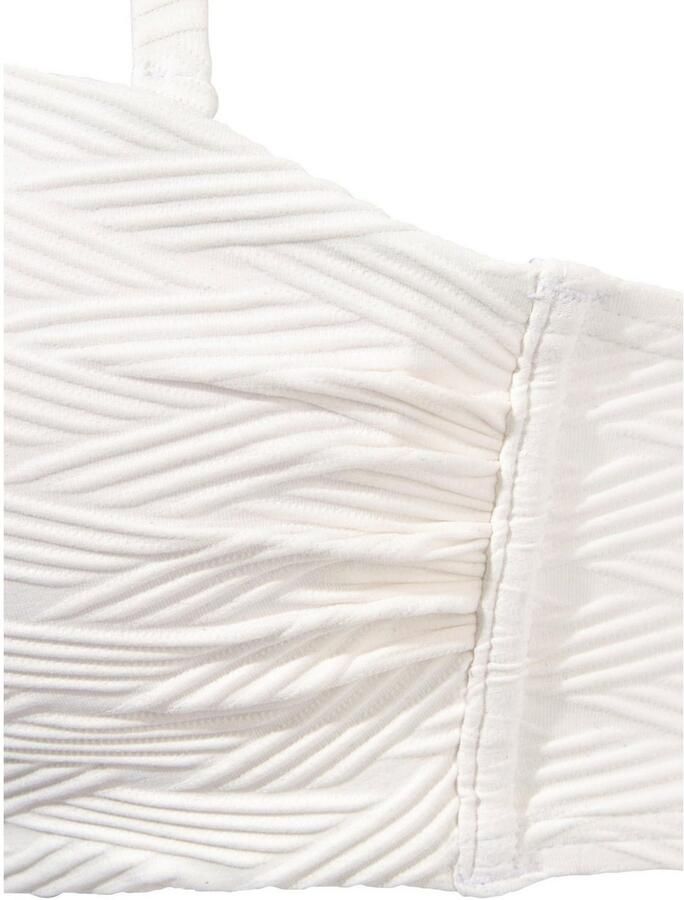 Sunseeker Beugelbikinitop in bandeaumodel Loretta met structuurpatroon - Foto 3