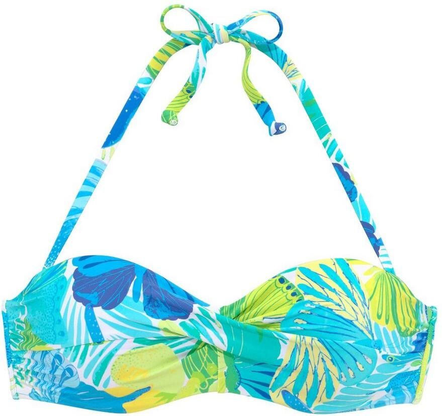 Sunseeker Beugelbikinitop in bandeaumodel met vlinderontwerp