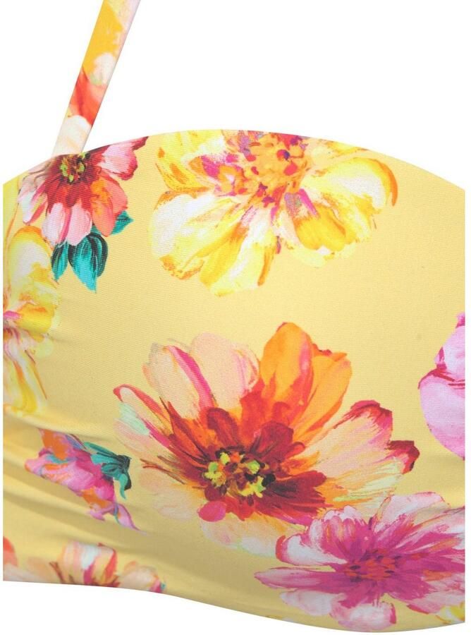 Sunseeker Beugelbikinitop in bandeaumodel Mila met gebloemd design - Foto 3