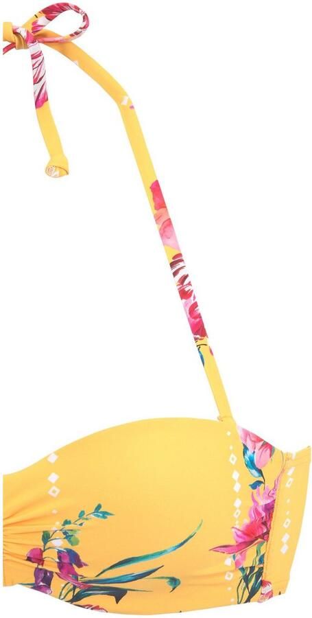 Sunseeker Beugelbikinitop in bandeaumodel Modern met bloemenprint - Foto 6