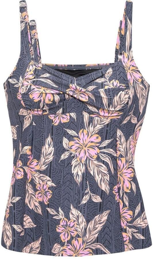 Sunseeker Beugeltankini met grafisch-bloemig patroon - Foto 3