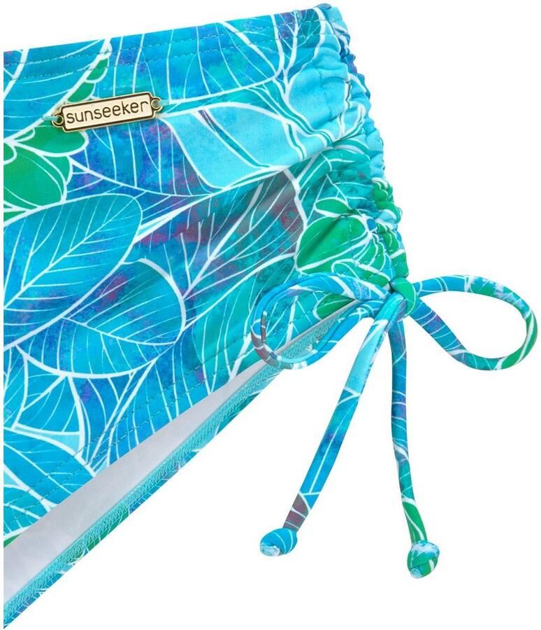 Sunseeker Bikinibroekje Lapa zij verstelbaar en met tropische print