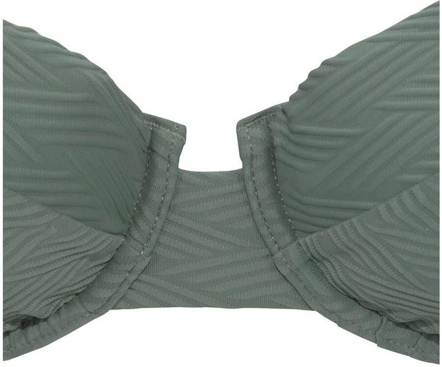 Sunseeker Bikinitop met beugels Loretta met structuurpatroon