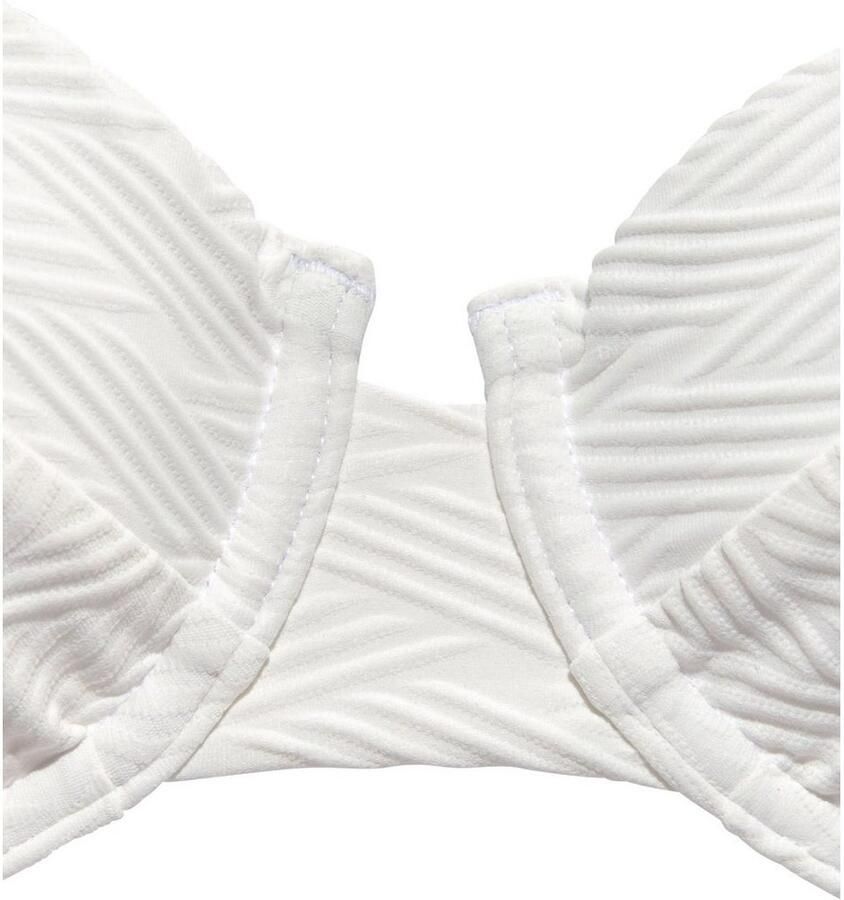 Sunseeker Bikinitop met beugels Loretta met structuurpatroon