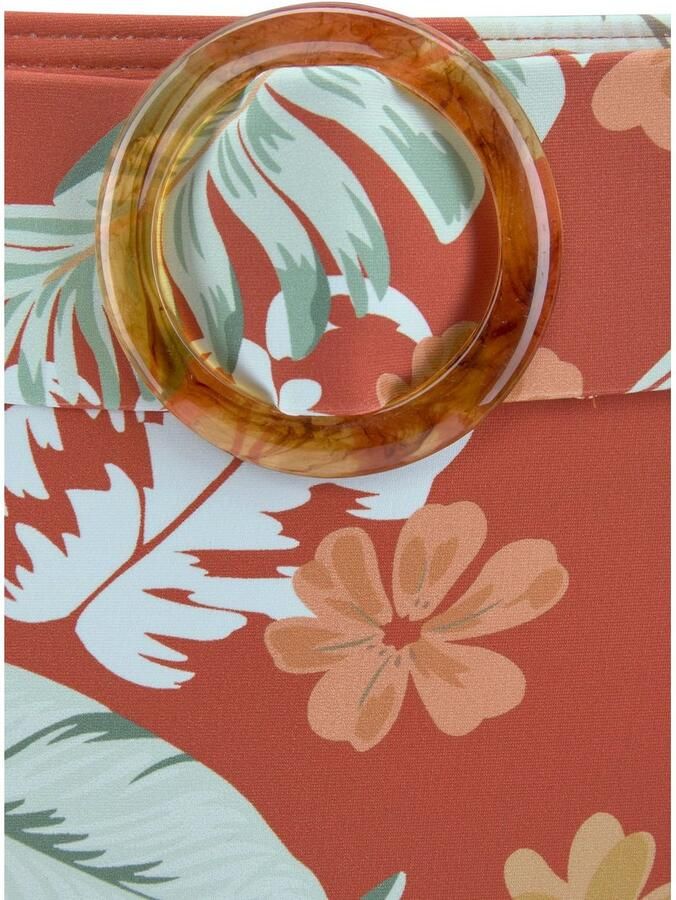 Sunseeker Highwaist-bikinibroekje Suva met een afneembare riem