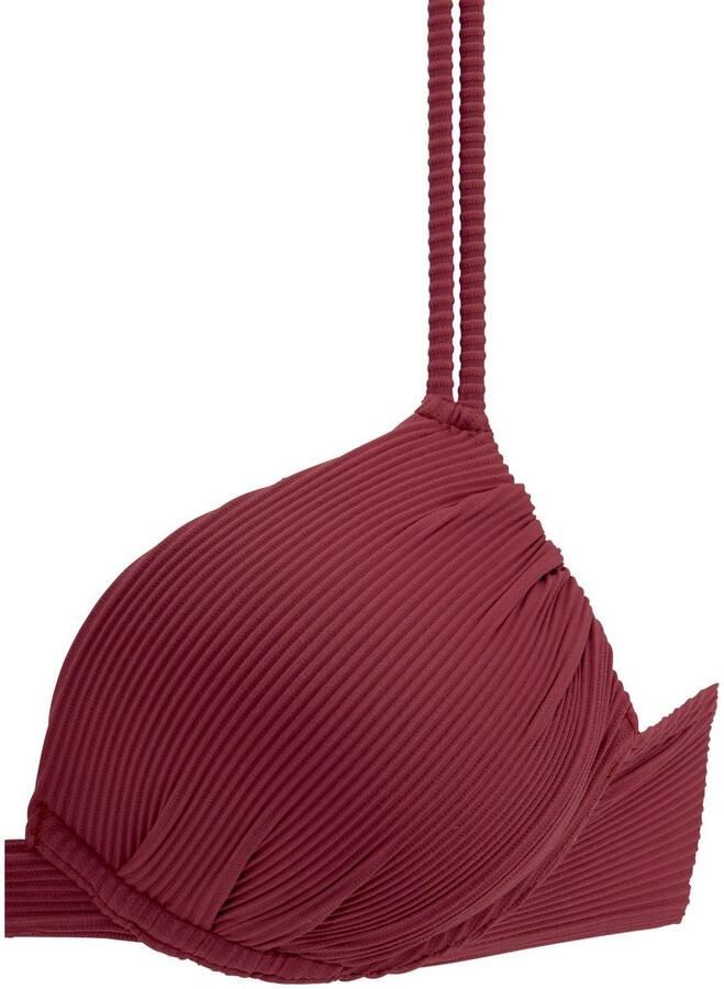 Sunseeker Push-upbikinitop Fancy van elegante structuurstof - Foto 2