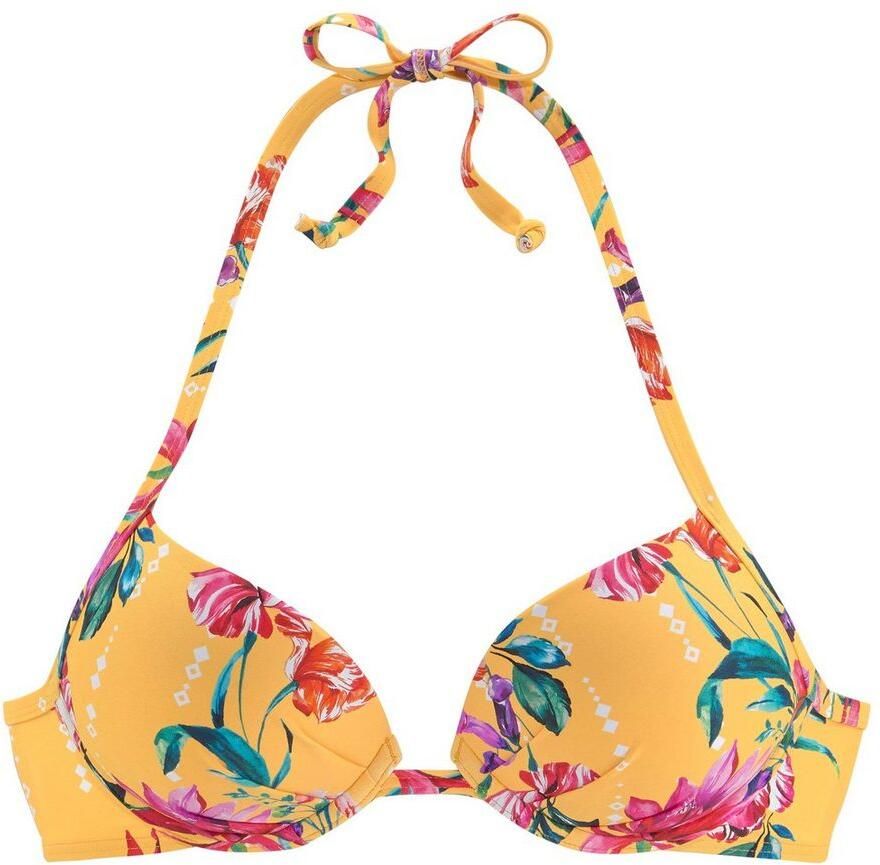 Sunseeker Push-upbikinitop Modern met bloemenprint