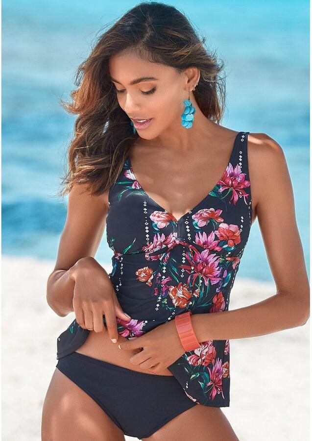 Sunseeker Tankinitop met beugels Modern met bloemenprint - Foto 2