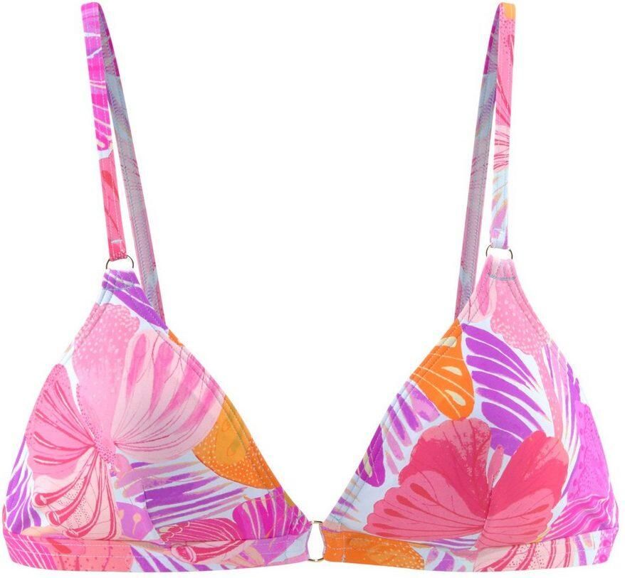 Sunseeker Triangel-bikinitop Butterfly met vlinderontwerp