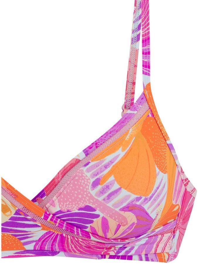 Sunseeker Triangel-bikinitop Butterfly met vlinderontwerp