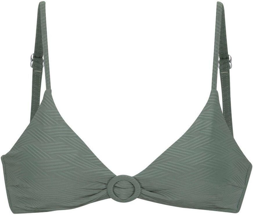 Sunseeker Triangel-bikinitop Loretta met structuurpatroon