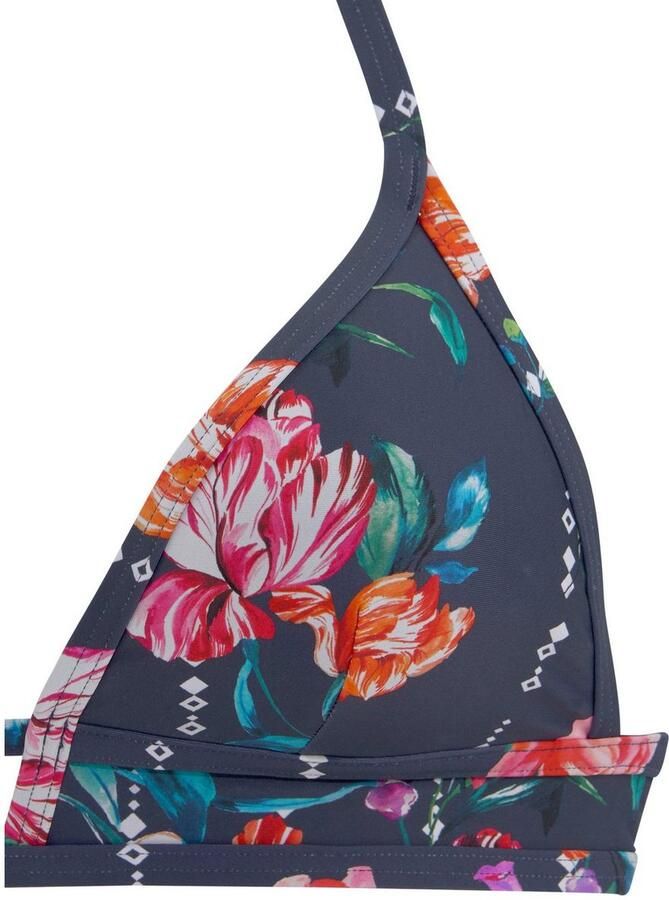 Sunseeker Triangel-bikinitop Modern met een bloemmotief - Foto 3