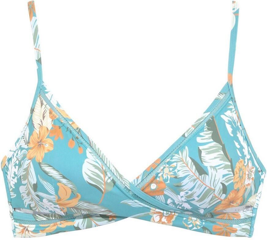 Sunseeker Triangel-bikinitop Suva met een meshinzet en wikkel-look - Foto 2