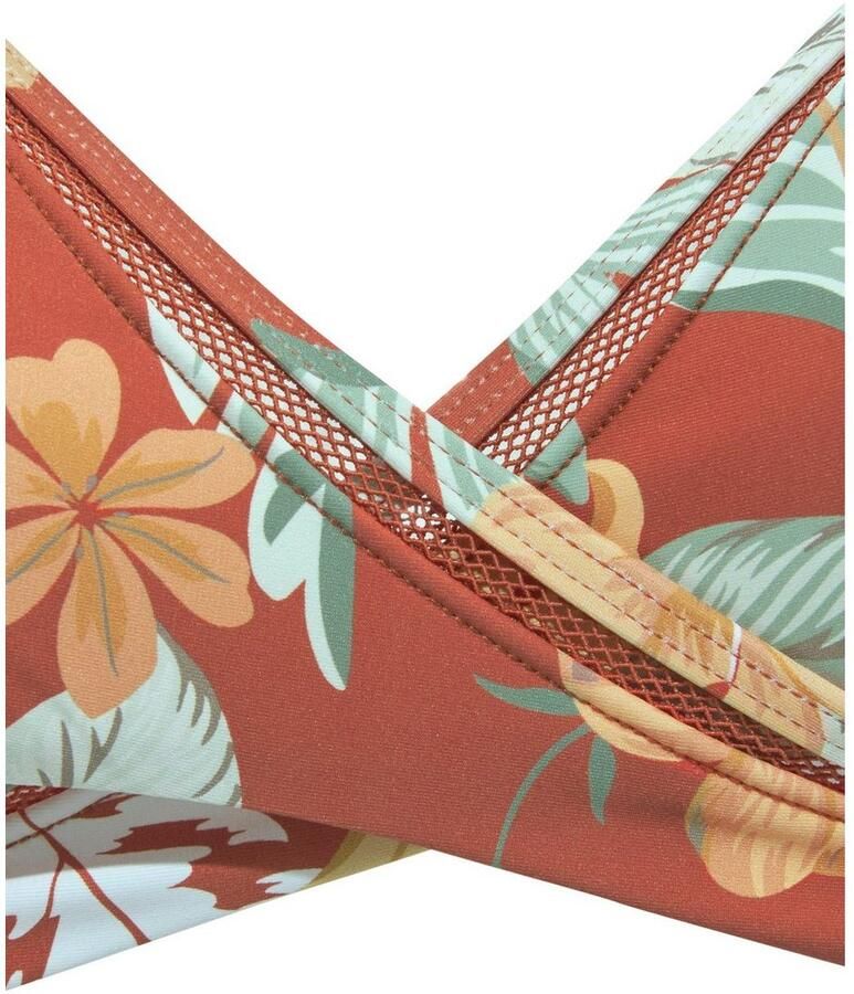 Sunseeker Triangel-bikinitop Suva met een meshinzet en wikkel-look - Foto 3