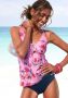 Sunseeker Tankinitop met beugels Modern met bloemenprint - Thumbnail 1