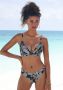 Sunseeker Triangel-bikinitop Suva met een meshinzet en wikkel-look - Thumbnail 1
