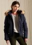 Superdry Bomberjack afneembare capuchon gerecyclede wattering - Thumbnail 2