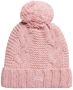Superdry Muts Bonnet pompon en mailles torsadées femme - Thumbnail 2