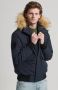 Superdry Gewatteerde jas EVEREST HOODED PUFFER BOMBER - Thumbnail 1