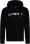 Superdry Gedrukte Zwarte Hoodie Sweater Black Heren - Thumbnail 3