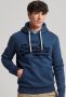 Superdry hoodie TONAL VL met printopdruk bright blue marl - Thumbnail 3