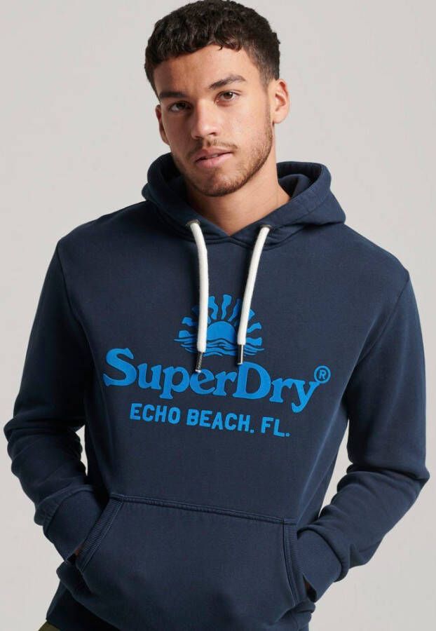 Superdry Vintage Venue Neon Hoodie Heren