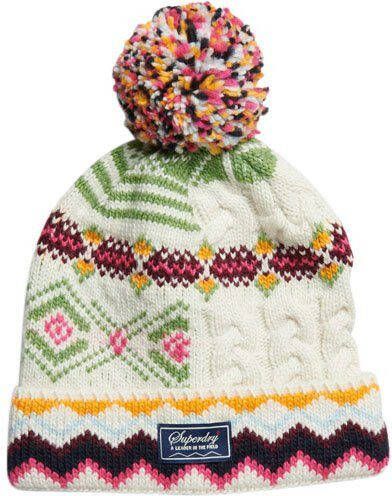 Superdry Muts met pompon