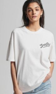 Superdry Oversized shirt met cool streetwear logo design