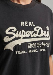 Superdry Shirt met korte mouwen met klassiek vintage logo