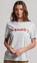 Superdry Shirt met ronde hals METALLIC CORE LOGO T SHIRT - Thumbnail 1