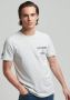 Superdry Shirt met ronde hals VINTAGE CORP LOGO MARL TEE - Thumbnail 1