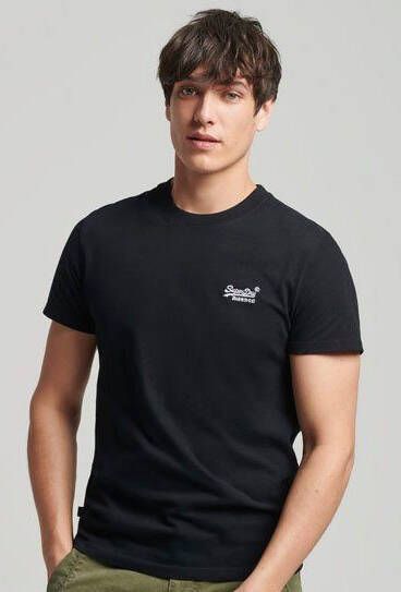 Superdry Shirt met ronde hals Vintage Logo Emb Te