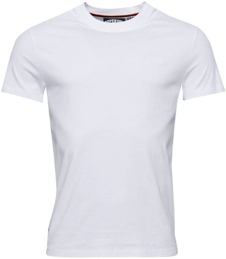 Superdry Shirt met ronde hals Vintage Logo Emb Te