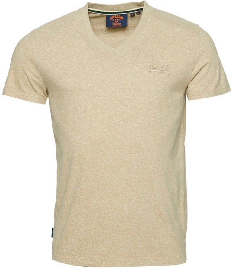 Superdry Shirt met ronde hals VINTAGE LOGO EMB VEE TEE