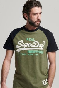 Superdry Shirt met ronde hals VINTAGE VL HERITAGE RGLN TEE