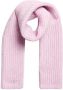 Superdry geribbelde sjaal Essential Roze Dames - Thumbnail 1