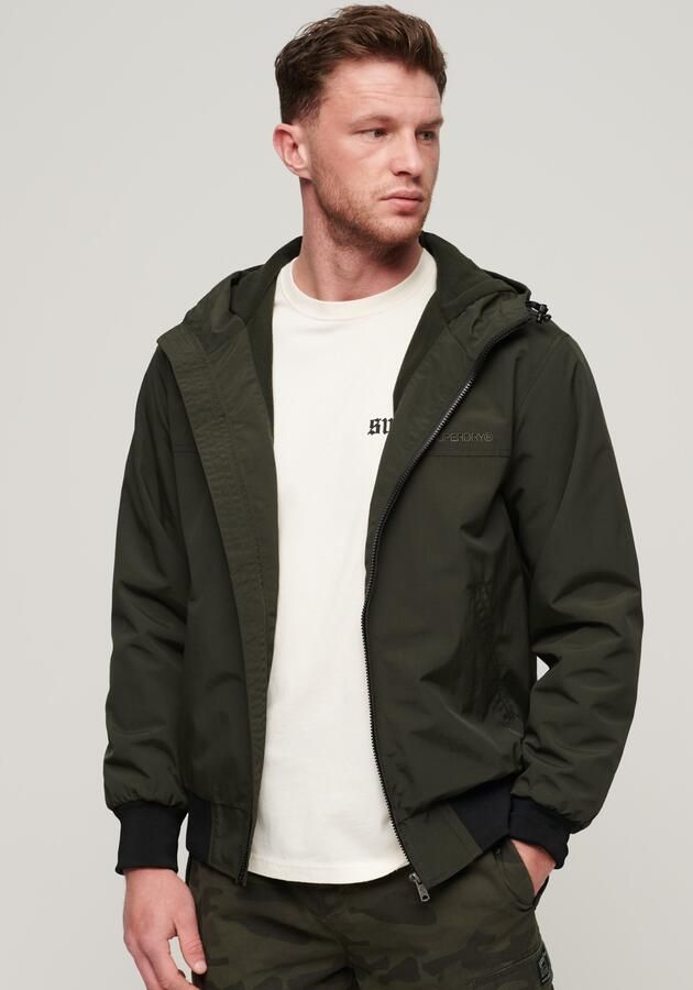 Superdry Windjack Bomber à capuche en nylon Surplus - Foto 7