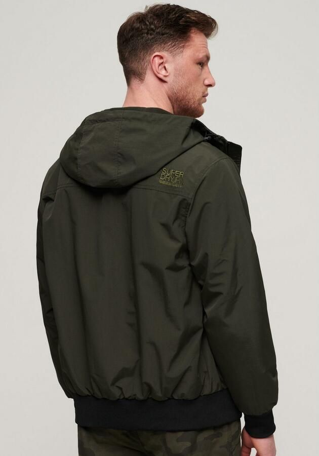 Superdry Windjack Bomber à capuche en nylon Surplus - Foto 5