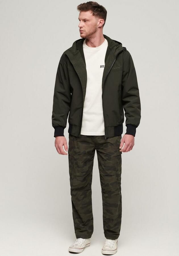 Superdry Windjack Bomber à capuche en nylon Surplus - Foto 6