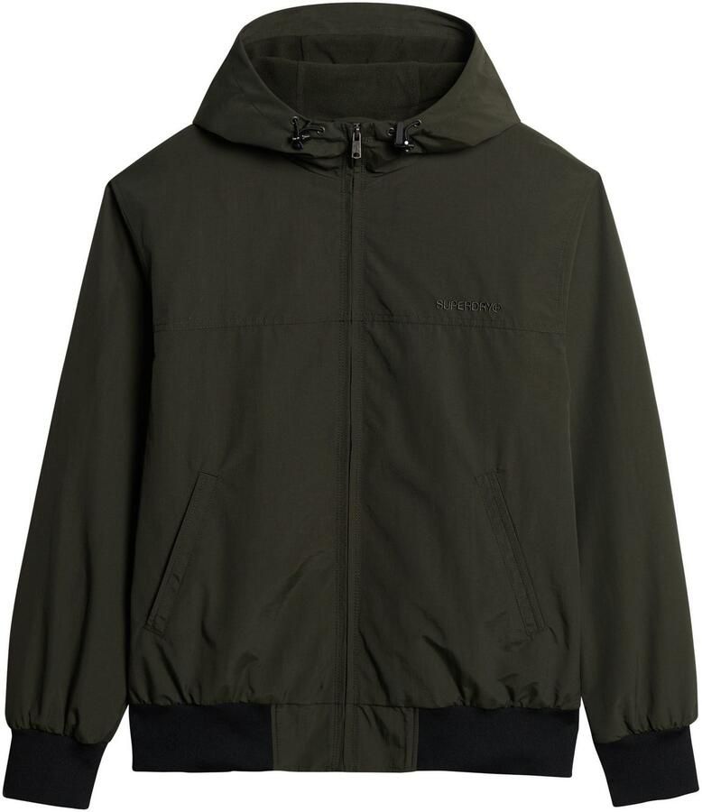 Superdry Windjack Bomber à capuche en nylon Surplus