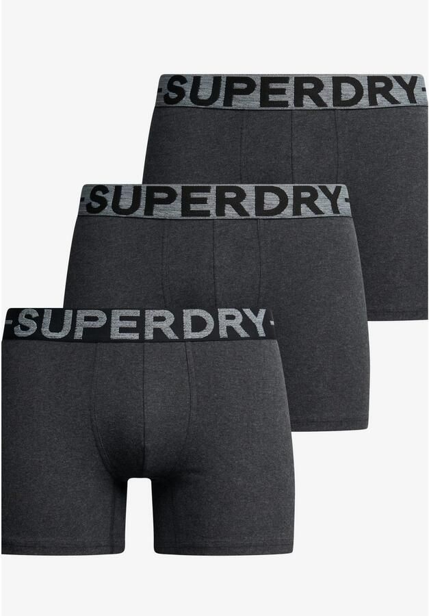 Superdry Boxers 3-pack boxershorts van biologisch katoen - Foto 5