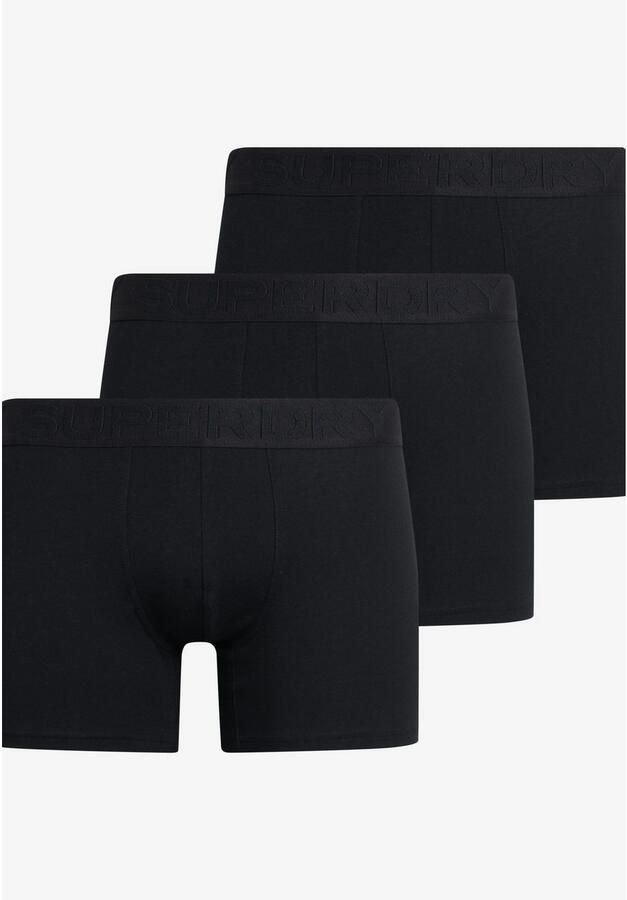 Superdry Boxers 3-pack boxershorts van biologisch katoen - Foto 2
